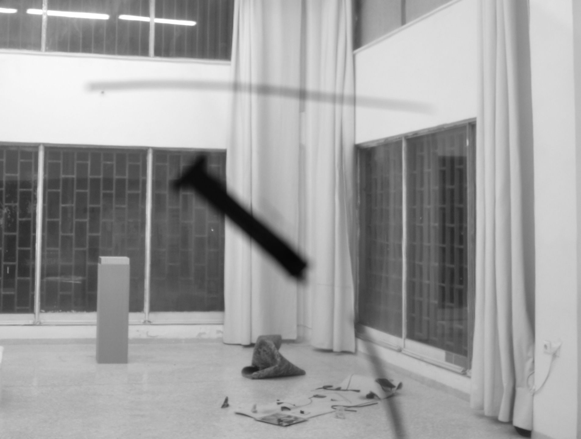 Big black object (not there)