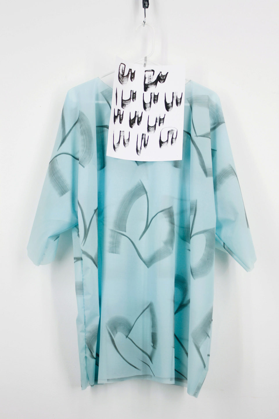 Garment (polyester) w drawing