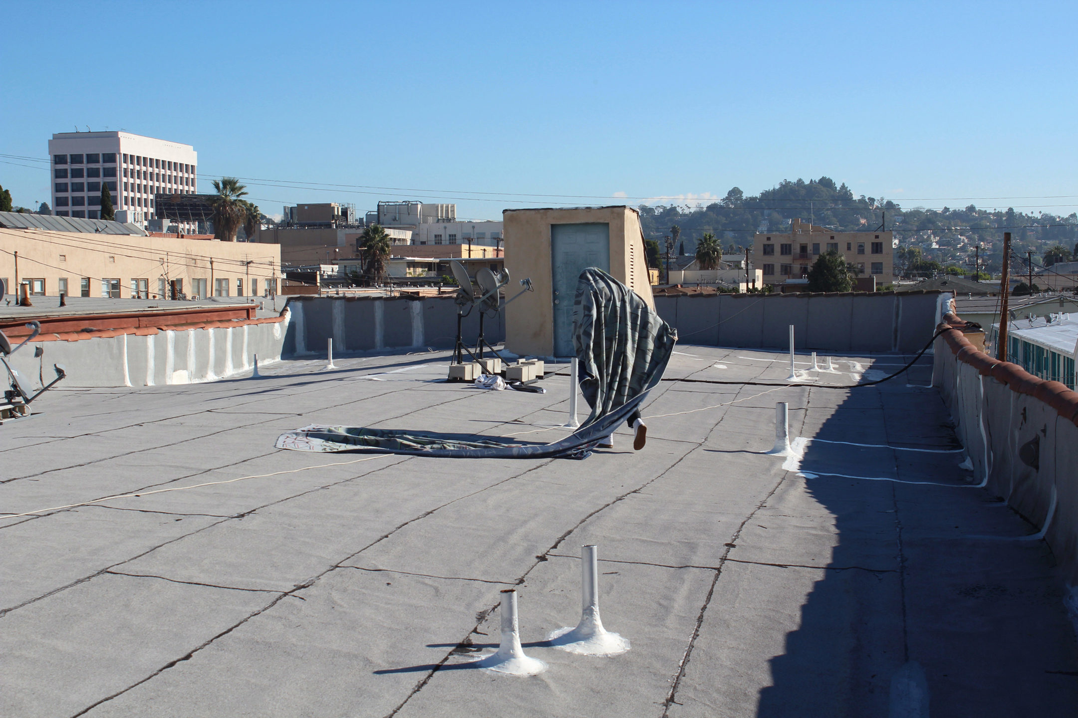 Rooftop action