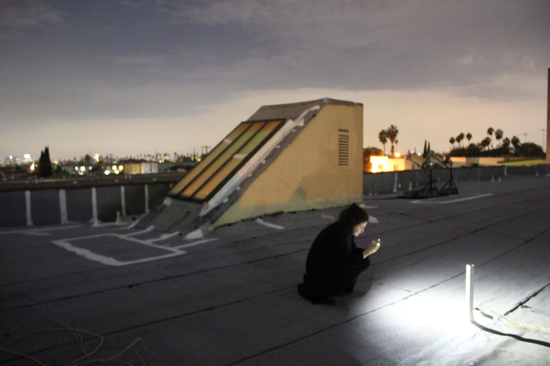 Rooftop action (Los Feliz, LA)